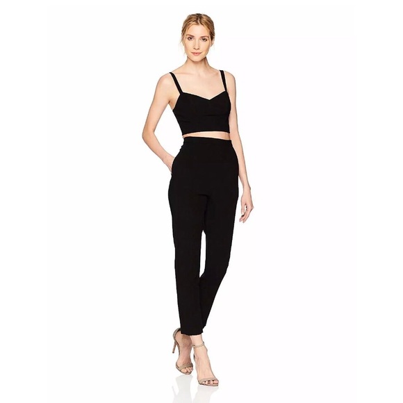 black halo 2 piece jumpsuit